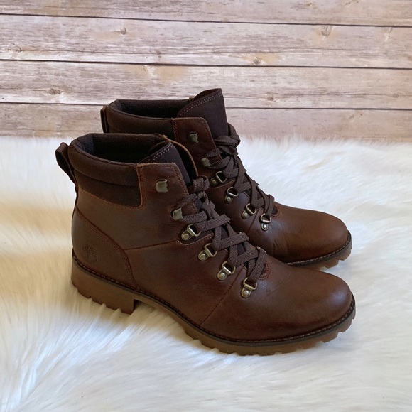 Timberland Shoes - Timberland Brown Leather Ellendale Hiking Boots